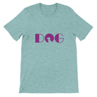 Budget Unisex Crewneck T-shirt/Dog-Purple - Enet Images