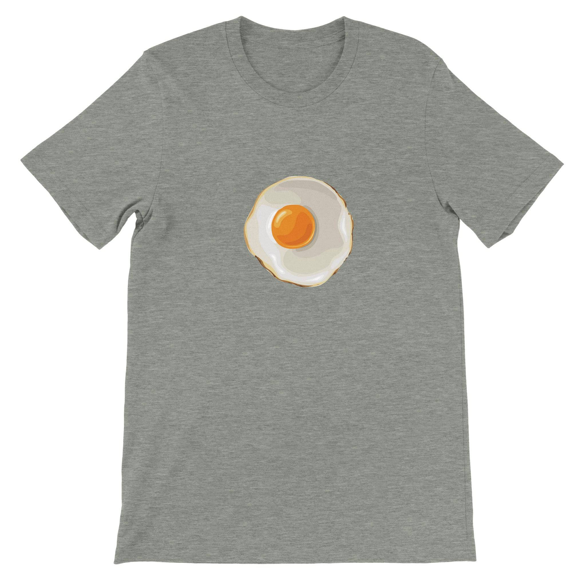 Budget Unisex Crewneck T-shirt/Fried-Egg - Enet Images