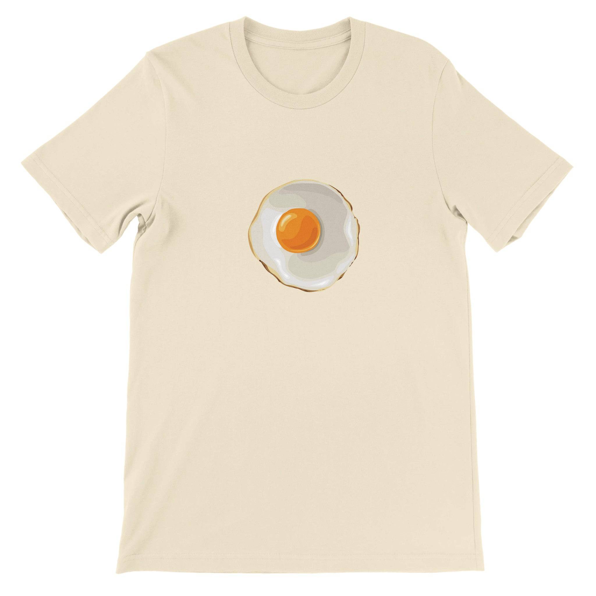 Budget Unisex Crewneck T-shirt/Fried-Egg - Enet Images