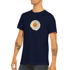 Budget Unisex Crewneck T-shirt/Fried-Egg - Enet Images