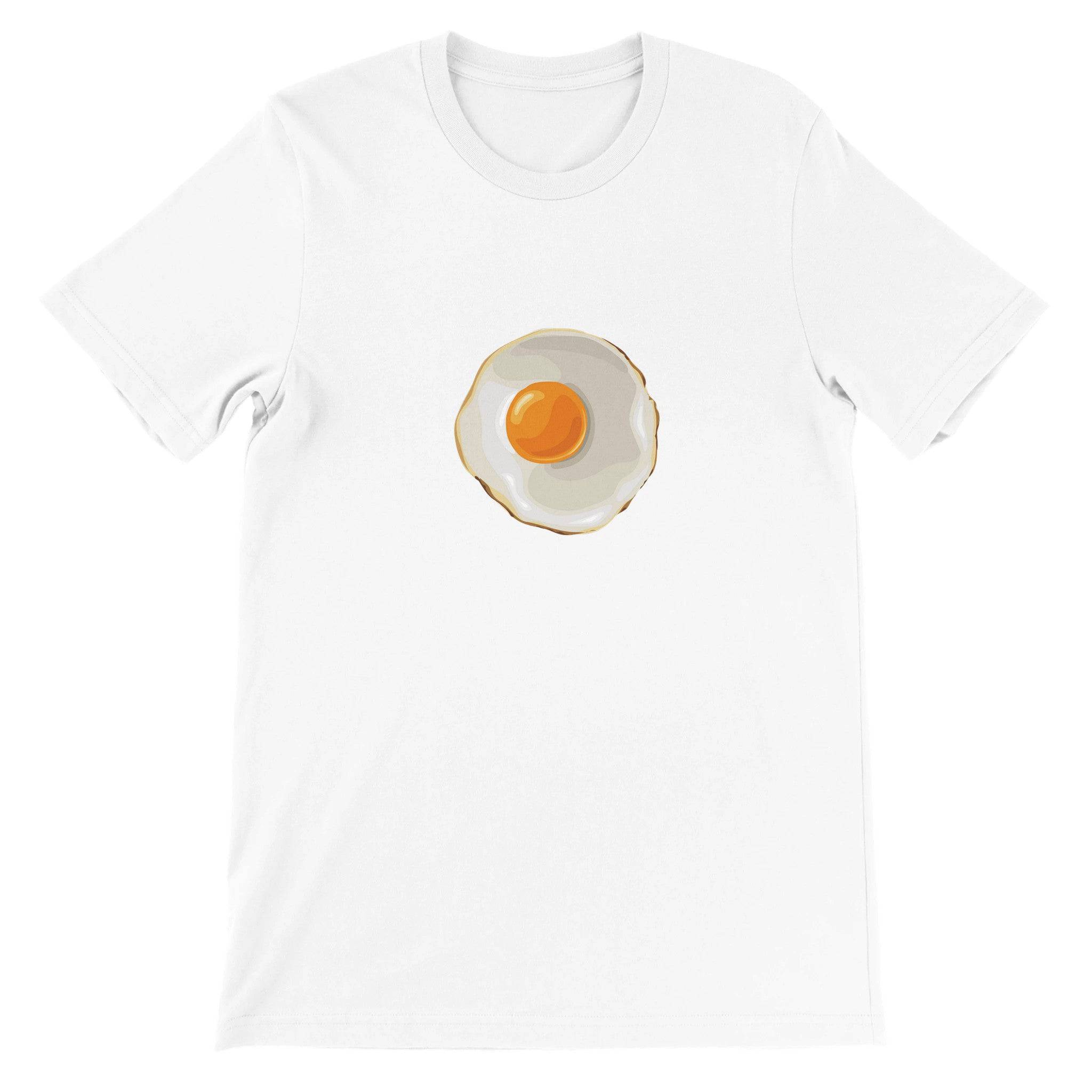 Budget Unisex Crewneck T-shirt/Fried-Egg - Enet Images