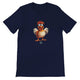 Budget Unisex Crewneck T-shirt/Funny-Chicken - Enet Images