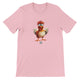 Budget Unisex Crewneck T-shirt/Funny-Chicken - Enet Images