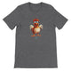 Budget Unisex Crewneck T-shirt/Funny-Chicken - Enet Images