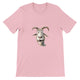 Budget Unisex Crewneck T-shirt/Funny-Goat - Enet Images