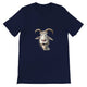 Budget Unisex Crewneck T-shirt/Funny-Goat - Enet Images