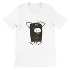 Budget Unisex Crewneck T-shirt/Funny-Pig - Enet Images