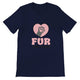 Budget Unisex Crewneck T-shirt/Fur-Ever-Friends - Enet Images