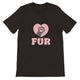 Budget Unisex Crewneck T-shirt/Fur-Ever-Friends - Enet Images