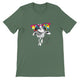 Budget Unisex Crewneck T-shirt/Giraffe-Sunglasses - Enet Images