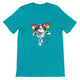 Budget Unisex Crewneck T-shirt/Giraffe-Sunglasses - Enet Images