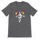 Budget Unisex Crewneck T-shirt/Giraffe-Sunglasses - Enet Images