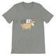 Budget Unisex Crewneck T-shirt/Goat-Grass - Enet Images