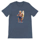 Budget Unisex Crewneck T-shirt/Grandpa-Surfin-Summer - Enet Images