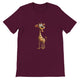 Budget Unisex Crewneck T-shirt/Happy-Giraffe - Enet Images