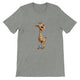 Budget Unisex Crewneck T-shirt/Happy-Giraffe - Enet Images