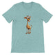 Budget Unisex Crewneck T-shirt/Happy-Giraffe - Enet Images