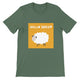Budget Unisex Crewneck T-shirt/Hello-Sheep - Enet Images