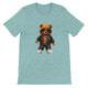 Budget Unisex Crewneck T-shirt/Hip-Hop-Teddy-Bear - Enet Images