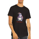 Budget Unisex Crewneck T-shirt/Hippo-What-Christmas - Enet Images