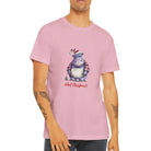 Budget Unisex Crewneck T-shirt/Hippo-What-Christmas - Enet Images