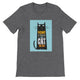 Budget Unisex Crewneck T-shirt/Home-Is-Where-The-Cat-Is - Enet Images