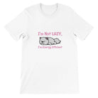 Budget Unisex Crewneck T-shirt/I-Am-Not-Lazy - Enet Images