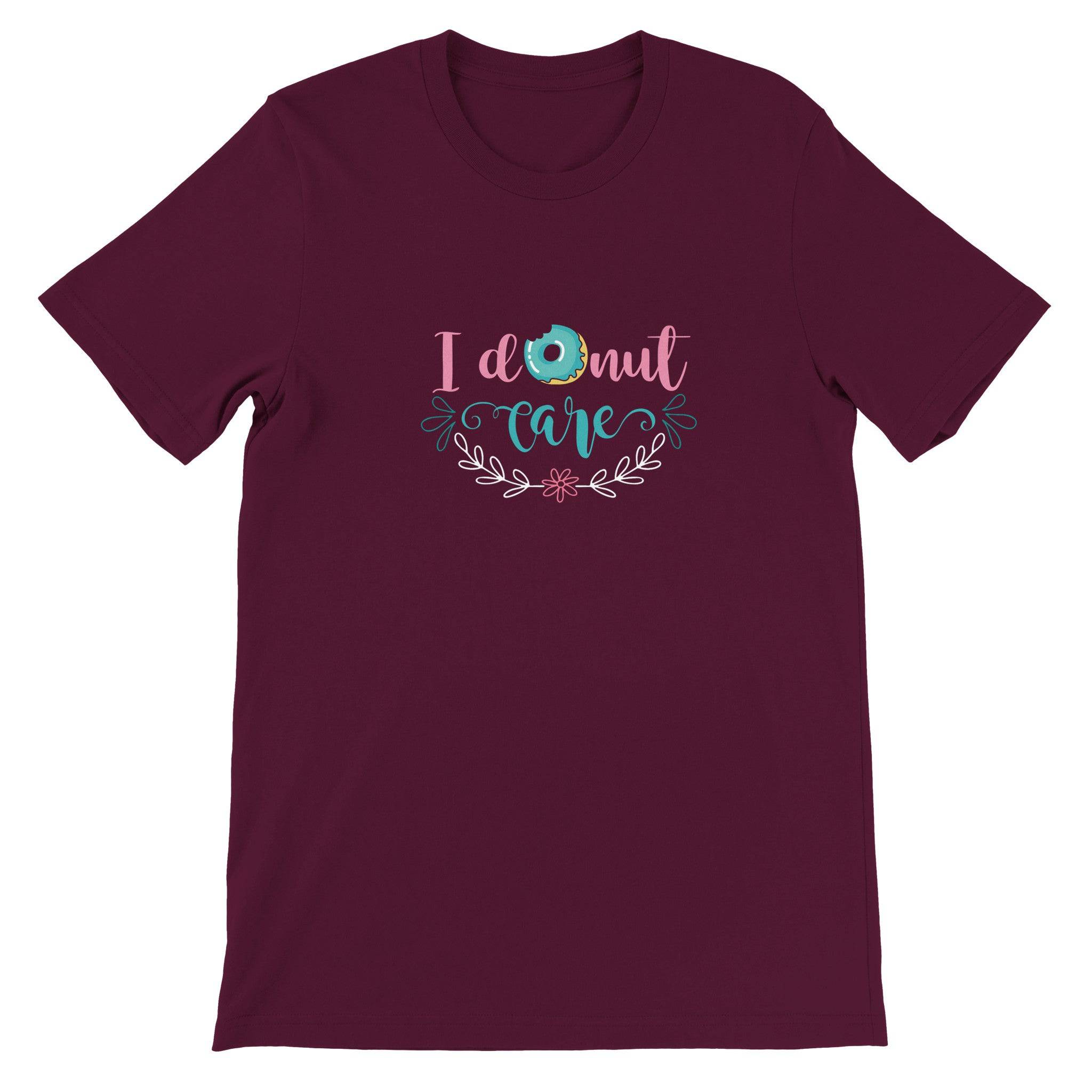 Budget Unisex Crewneck T-shirt/I-Donut-Care - Enet Images