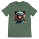 Budget Unisex Crewneck T-shirt/Monkey-Astronaut - Enet Images