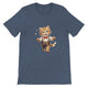 Budget Unisex Crewneck T-shirt/Mr-Cat - Enet Images