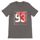 Budget Unisex Crewneck T-shirt/New-York-Brooklyn-93 - Enet Images