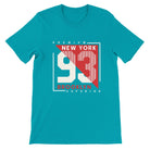 Budget Unisex Crewneck T-shirt/New-York-Brooklyn-93 - Enet Images