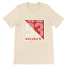 Budget Unisex Crewneck T-shirt/New-York-Brooklyn-93 - Enet Images