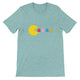 Budget Unisex Crewneck T-shirt/Pac-man-2 - Enet Images