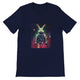 Budget Unisex Crewneck T-shirt/Rabbit-Astronaut - Enet Images