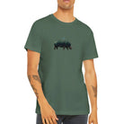 Budget Unisex Crewneck T-shirt/Rhino-Nature - Enet Images