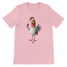 Budget Unisex Crewneck T-shirt/Rooster-Christmas - Enet Images