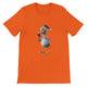 Budget Unisex Crewneck T-shirt/Rooster-Drinking-Wine - Enet Images
