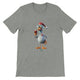 Budget Unisex Crewneck T-shirt/Rooster-Drinking-Wine - Enet Images