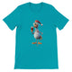 Budget Unisex Crewneck T-shirt/Rooster-Drinking-Wine - Enet Images