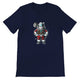 Budget Unisex Crewneck T-shirt/Santa-Astronaut - Enet Images