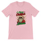 Budget Unisex Crewneck T-shirt/Santa-Merry-Christmas-@ssholes - Enet Images