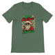 Budget Unisex Crewneck T-shirt/Santa-Merry-Christmas-@ssholes - Enet Images