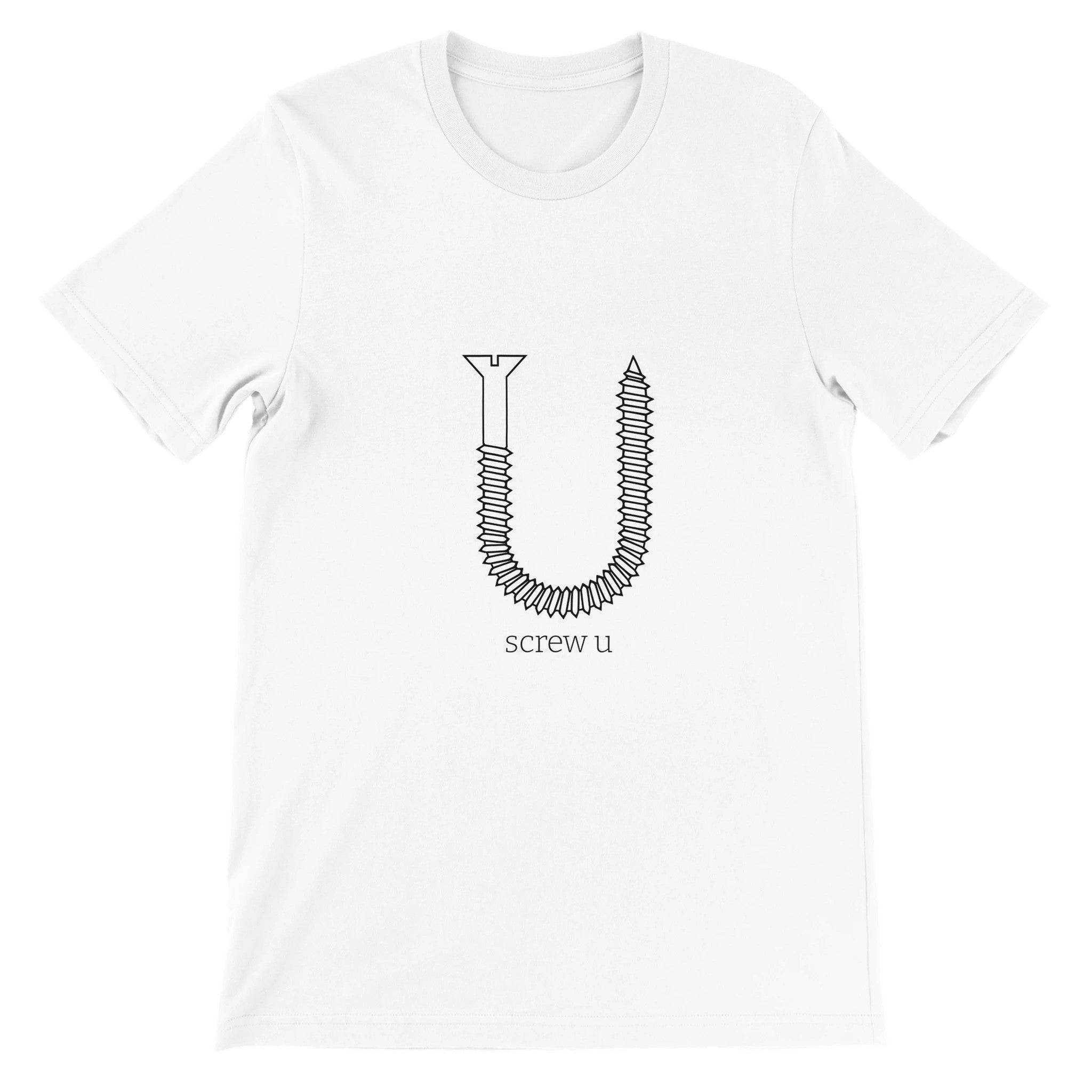 Budget Unisex Crewneck T-shirt/Screw-U - Enet Images