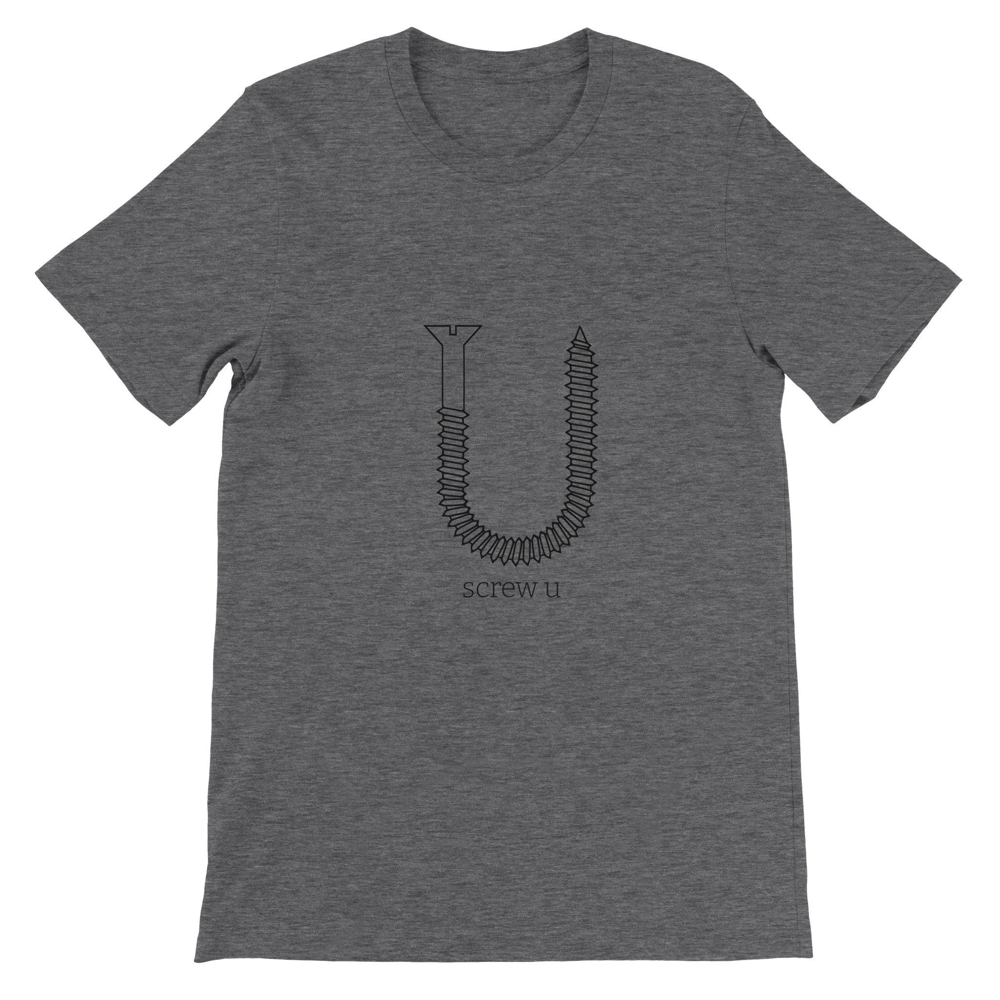 Budget Unisex Crewneck T-shirt/Screw-U - Enet Images