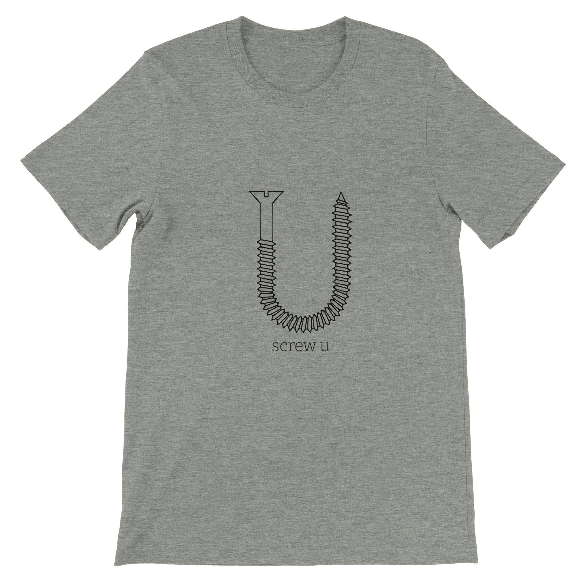 Budget Unisex Crewneck T-shirt/Screw-U - Enet Images