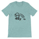 Budget Unisex Crewneck T-shirt/Sheep-Jumping-The-Fence - Enet Images