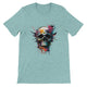 Budget Unisex Crewneck T-shirt/Skull-Art - Enet Images