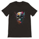 Budget Unisex Crewneck T-shirt/Skull-Art - Enet Images