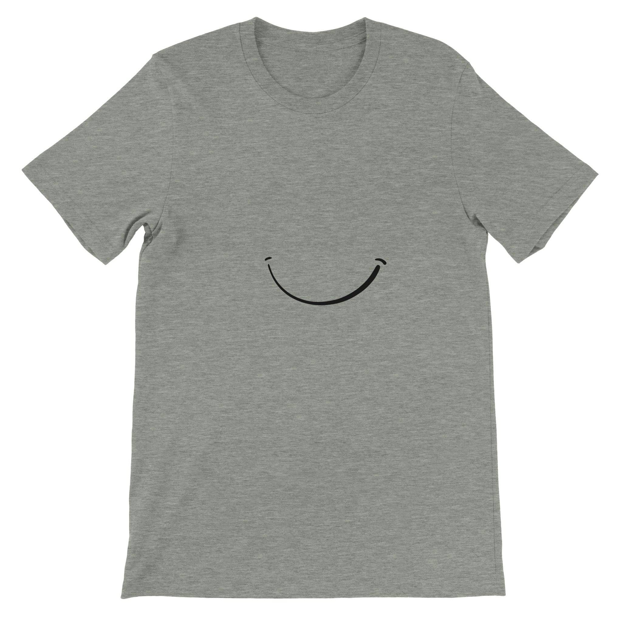 Budget Unisex Crewneck T-shirt/Smile - Enet Images